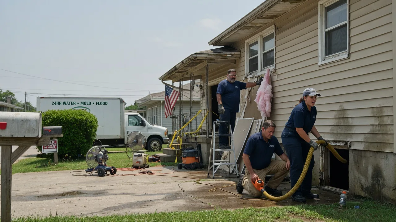 Water Damage Repair in Livingston, TX near me